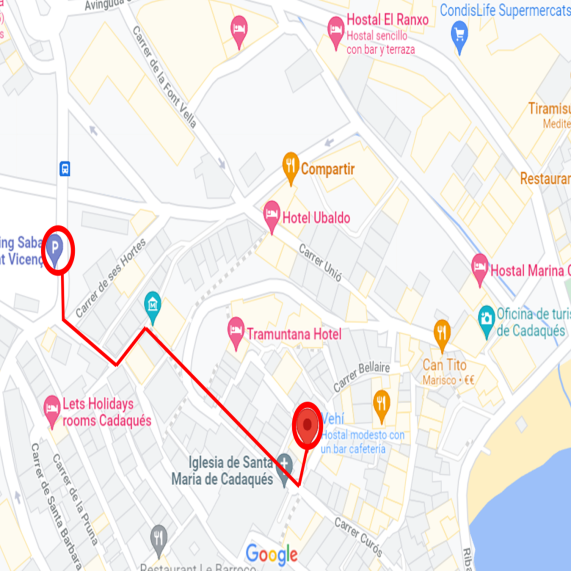 Parking Saba Riera Sant Vicenç Parking Saba Riera Sant Vicenç